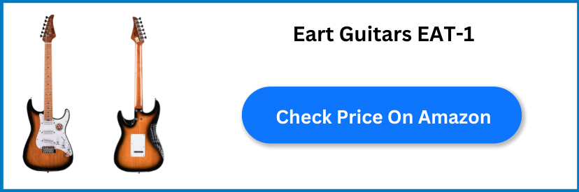Discover more about the EART EAT-1 Solid-Body Electric Guitar, Dual Humbucker Pickups,Maple Fingerboard -Round Polished Stainless Steel Frets - Sunburst.